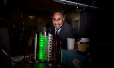 Demonstration of ring laser space time twisting physicist Ronald Mallett Cary Theater