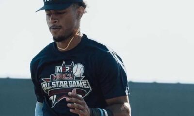 Savannah State baseball player Johan Sandoval