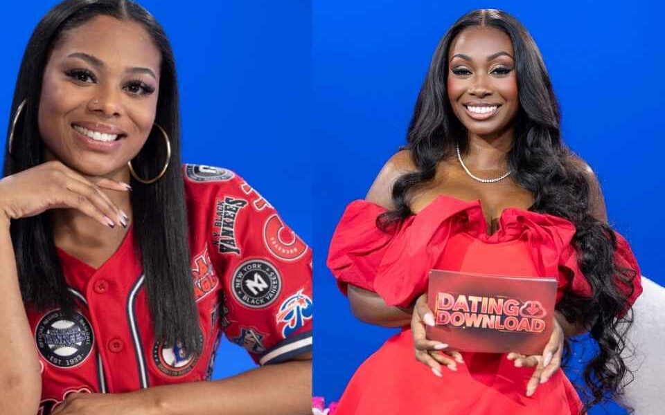 Zoe Spencer and Kendra G OWN Digital Dating Series hosts Dating Download Glow Up in 5