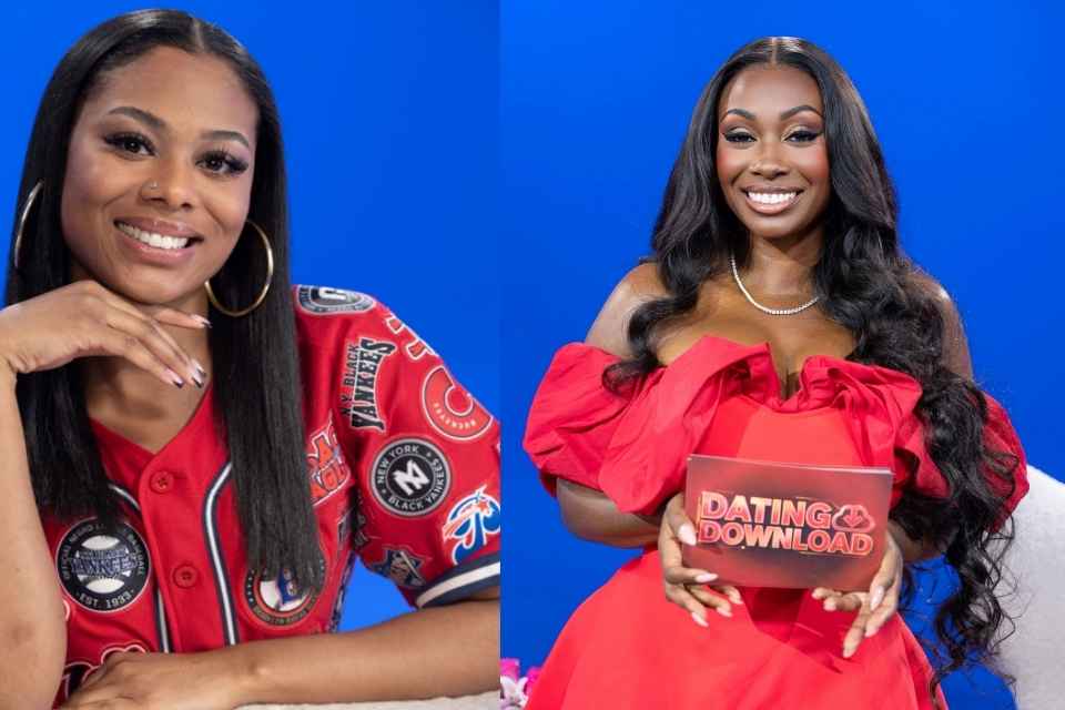 Zoe Spencer and Kendra G OWN Digital Dating Series hosts Dating Download Glow Up in 5