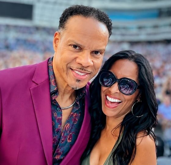 Earth Wind Fire drummer John Paris and wife