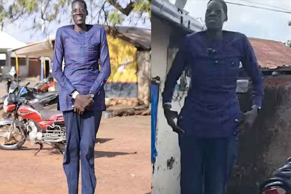 Ghana’s tallest man Sulemana Abdul Samed passes away at 33