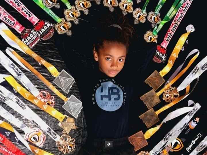 Jayla Perkins 11-year-old jiu-jitsu athlete