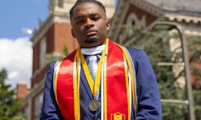 Howard University journalism graduate Boris Turner