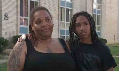 Maryland 12-year-old boy saved mom's life by stabbing boyfriend during domestic attack Xavier Leathers