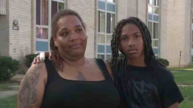 Maryland 12-year-old boy saved mom's life by stabbing boyfriend during domestic attack Xavier Leathers