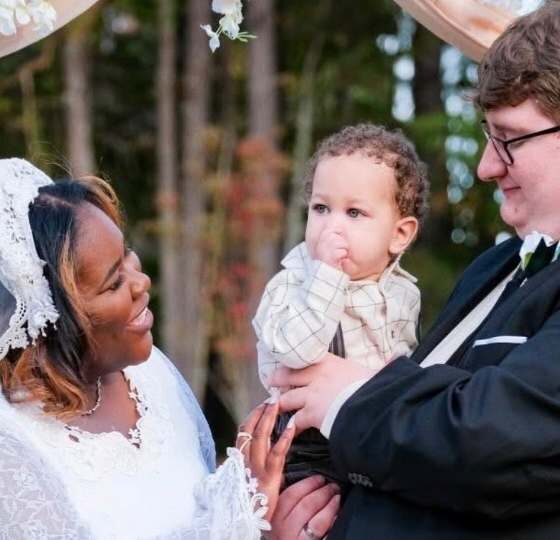 Jeramy and Heidi Rogers and son Noah Rogers