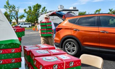 Operation Christmas Child Maryland shoebox packaging