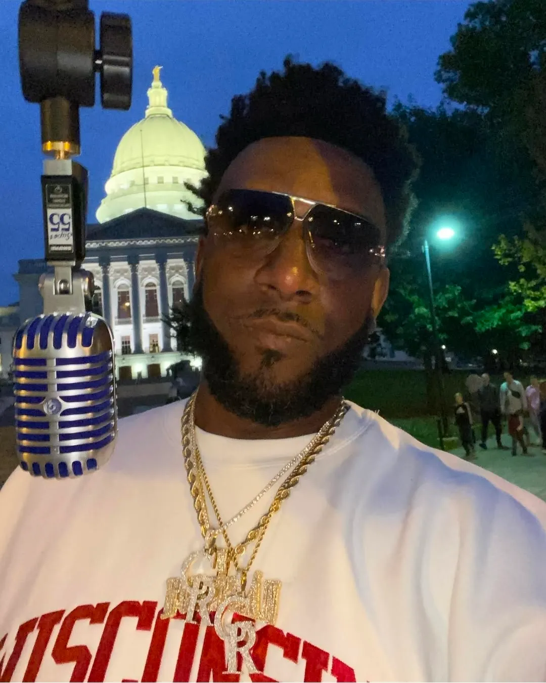 Rapper Romey W’s Up Red & White Anthem